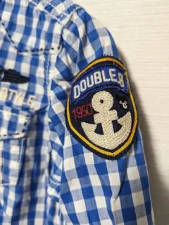 ミキハウス DOUBLE.B チェック シャツ 100cm