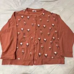 Emae 花柄 カーディガン