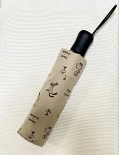 【限定コラボ】ユニクロ スヌーピー 長場雄 折りたたみ傘 ベージュPEANUTSのサムネイル