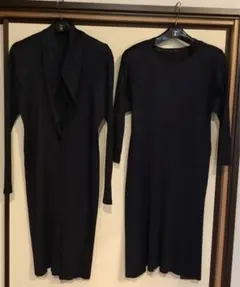 PLEATS PLEASE ワンピース＆ロングカーディガン