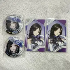 にじさんじART OF NIJISANJI缶バッジ＆7thチェキ 白雪巴