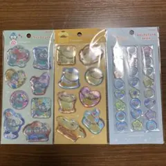 サンリオ ハンギョドン ポムポムプリン シナモンロールウォーターシール3枚セット