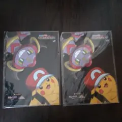 新品・未使用品⭐ポケットモンスター ピカチュウ クリアファイル 2枚セット