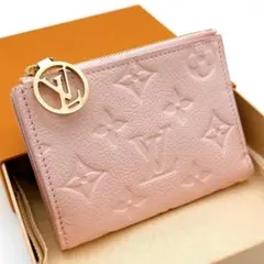 極美品✨限定色✨】ルイヴィトン アンプラント ルー 二つ折り財布