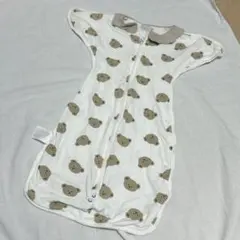 スワドル Mサイズ ベビー クマ柄 スリーパー 生後6ヶ月前後 おくるみ