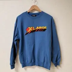 XLARGE クルーネック スウェット ブルーのサムネイル