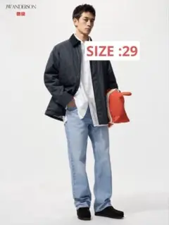 新同 2回着用 ユニクロ JW ANDERSON ストレートジーンズ サイズ29