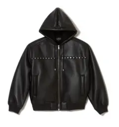 j*k様 AFB STUDDED HOODED BOMBER JACKET