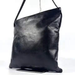 ✨美品✨ ロエベ ショルダーバッグ アナグラム ナッパレザー サコッシュ 黒