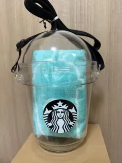 スタバ　ショルダー付きケース・タオルのサムネイル