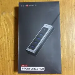 SET M SPACE 4ポート USB 3.0ハブ RW4U