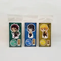 鬼滅の刃　てくトコ アクリルフィギュア　アクスタ　3種セット