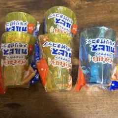 新品未開封！パンどろぼう カルピス メモリ付きコップ コラボデザイン　5個セット