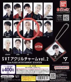 ガチャガチャ SVT アクリルチャーム Vol.2 THE8