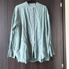 値下げBABYLONE ラミーシアーカシュクールシャツ ミント 未使用品 値下げBABYLONE ラミーシアーカシュクールシャツ ミント 未使用品