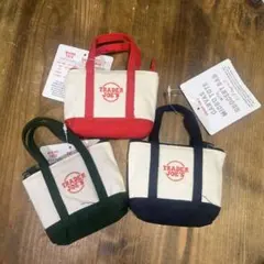 TRADER JOE'S マイクロミニトートバッグ 3色セット