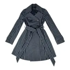 テニスストライプトレンチコート セシルマクビー XS/S 美品