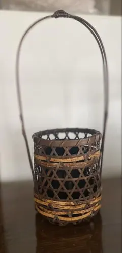竹細工 花籠 花器 竹編み 華道 茶道 和風インテリア