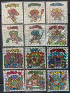 キン肉マン超人図鑑 ステッカー キン肉マン ＋ 5王子 9枚セット - メルカリ