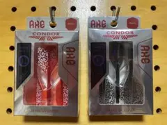 NEW Ｌサイズ クリアブラック、レッド ダーツフライト唐草模様