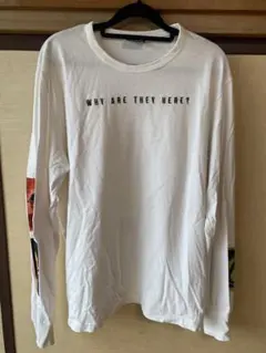 DIESEL ロングスリーブTシャツ ホワイト　L