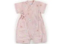 ミキハウス　ベビー甚平　ピンク70 ロンパース　カバーオール