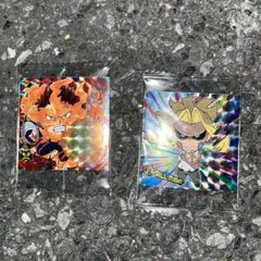 ヒロアカ ウエハース シール オールマイト エンデヴァー