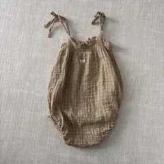 オーガニックズー　6-12m ロンパース