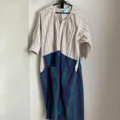 les Brique'a braque ストライプワンピース