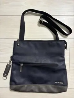 POLICE ショルダーバッグ ネイビー メンズ 2WAYのサムネイル
