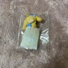 シナモン　水色クローバー　シークレットマスコットチャーム　カプチーノ