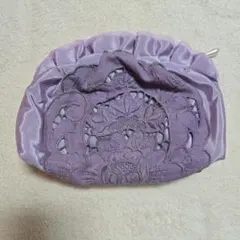 刺繍デザインポーチ2個セット