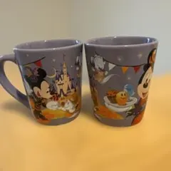東京ディズニーランド ハロウィーン2015 マグカップ 2個セット