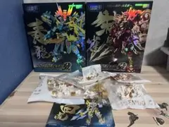 【朱雀、青龍、白虎】超変形ブロックロボビルダー號