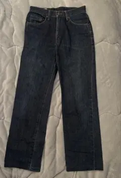 EDWIN ストレートデニム ダークブルー