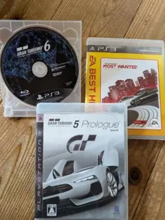 PS3 グランツーリスモ6・5 Prologue・モストウォンテッド 3本セット
