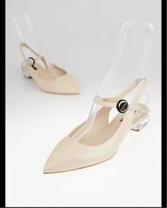 Louis Vuitton パテントレザー スリングバック パンプスのサムネイル