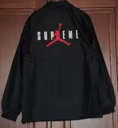 コーチジャケット ブラック ナイロンジャケット