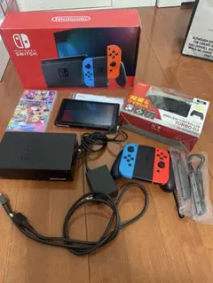 Nintendo Switch ネオンブルー/レッド 本体、ゲームソフト付き