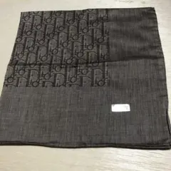 f*u様 クリスチャンディオール　大判ハンカチ　ロゴ　未使用　廃盤