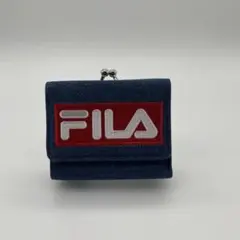 新品未使用　訳あり特価　FILA デニム 三つ折り財布のサムネイル