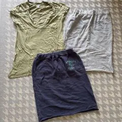 ☆ジャクソンマティス☆Tシャツ＆スエットスカート2枚セット 定価34500円美品