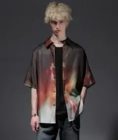 【HARE】REFLECTIONガラシャイニーシャツ