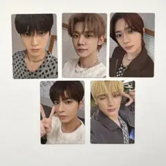 TXT トゥバ　ペンライトver.2 フォトカード　全員分セット