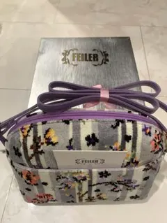 FEILER 花柄ショルダーバッグ