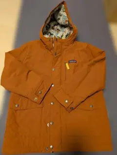 patagonia S7-8サイズ　ボア裏地ジャケット オレンジブラウン
