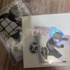 ブルーロック 潔世一 黒名蘭世 カードケース ステッカー ブルーロック展