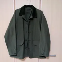 UNIQLO コーデュロイ襟 ハンティングジャケット カーキ