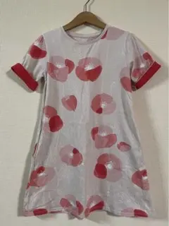 グラニフ　ワンピース　130サイズ　うさぎ　花　蝶