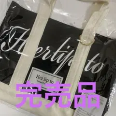 完売品新品未使用Her lip to ♡HLT Mini Toteミニトート黑のサムネイル